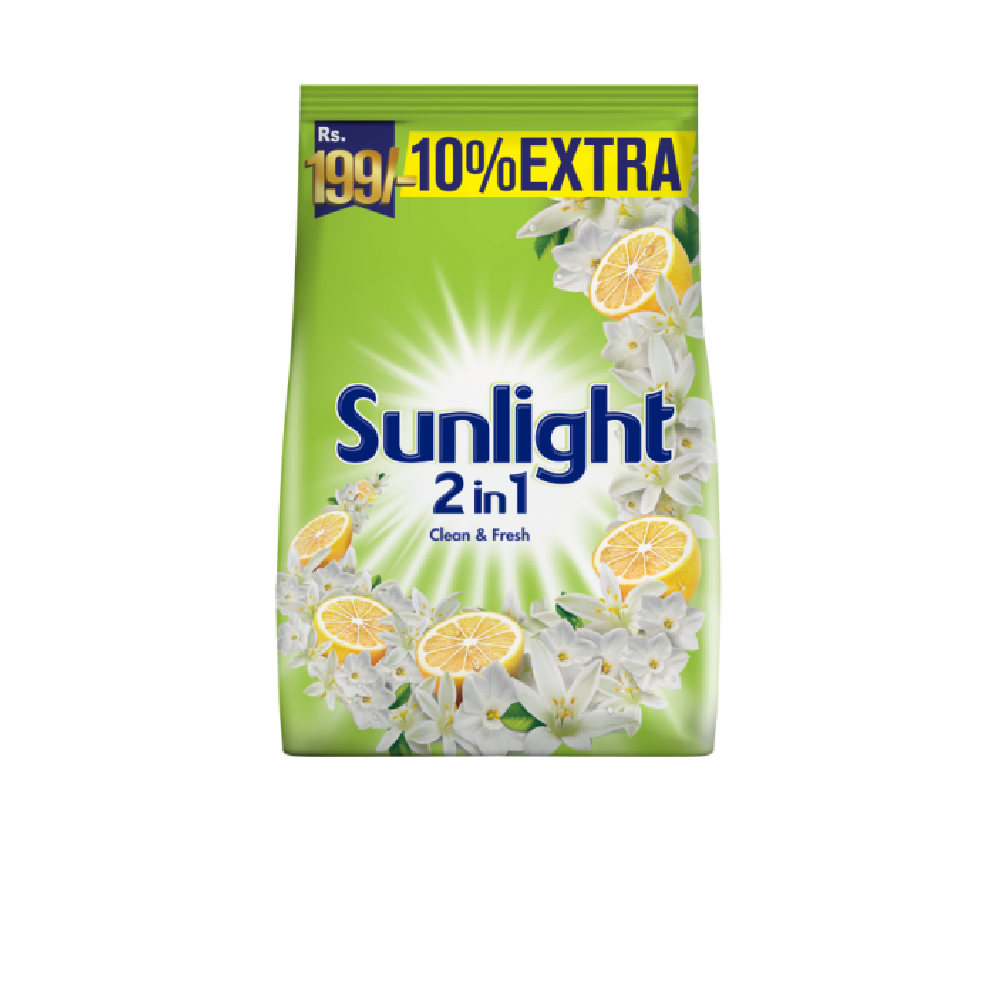 SUNLIGHT WASHING POWDER CLEAN AND FRESH 2IN1 700 GM