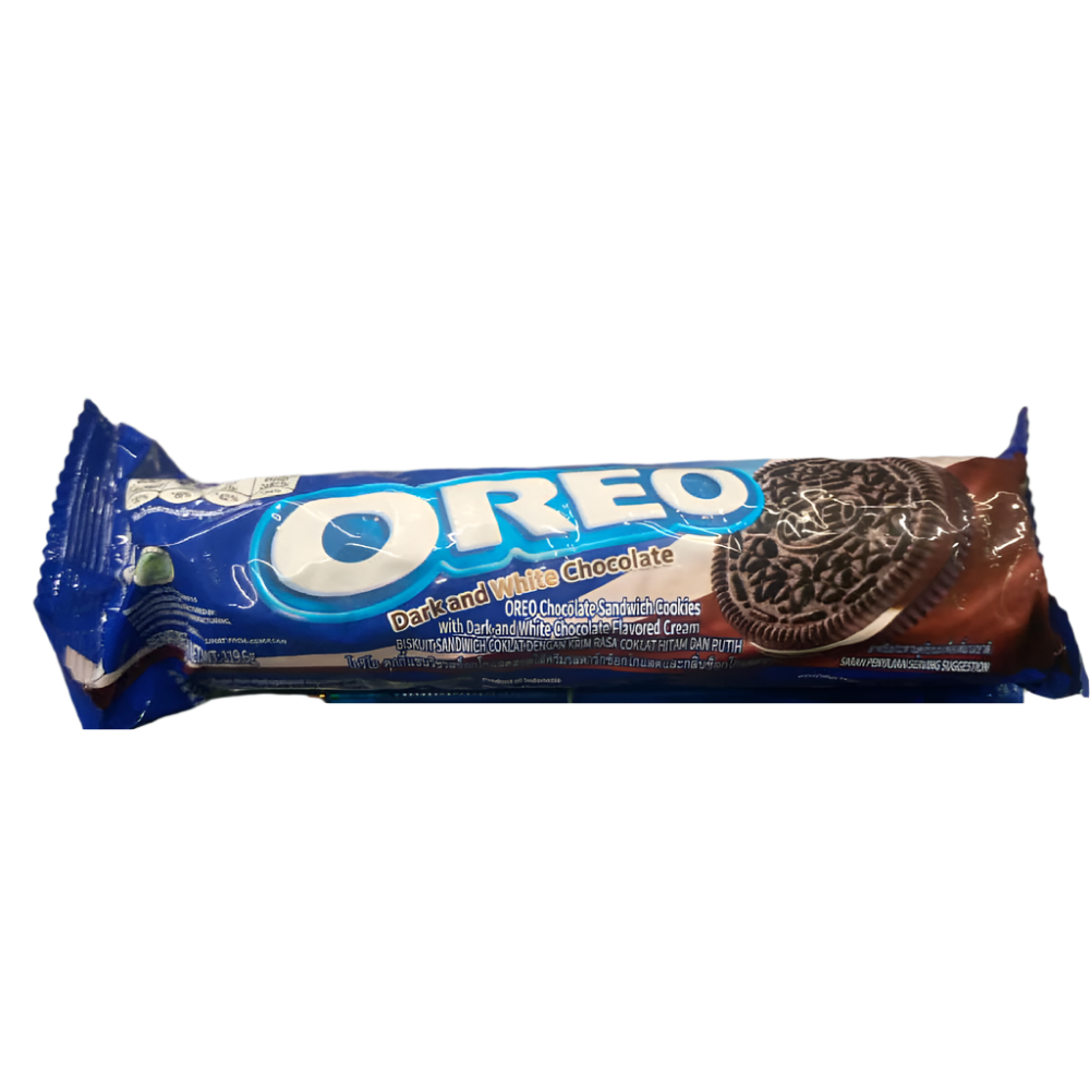 OREO BISCUIT DARK AND WHITE CHOCOLATES 119.6 GM
