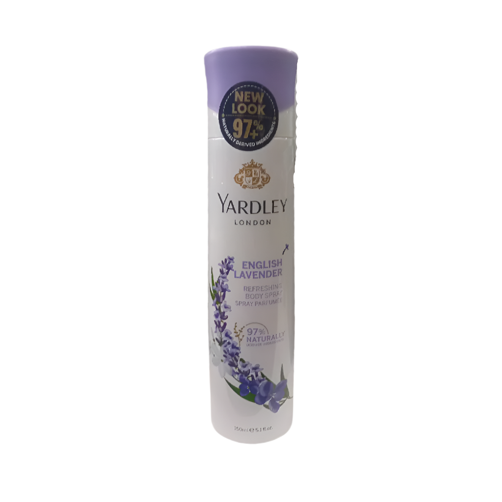 YARDLEY BODY SPRAY ENGLISH LAVENDER 150 ML