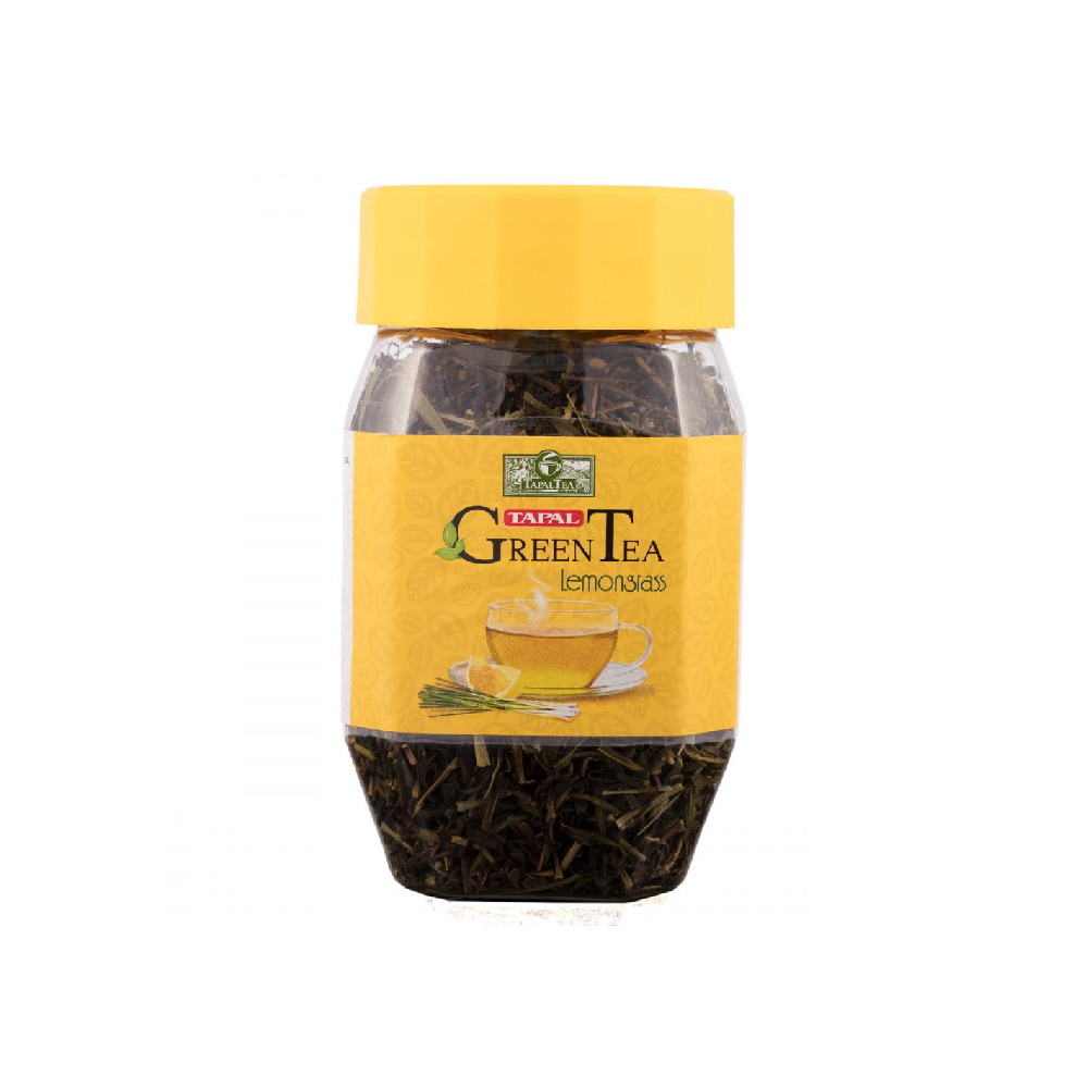 TAPAL GREEN TEA LEMON GRASS JAR 100 GM