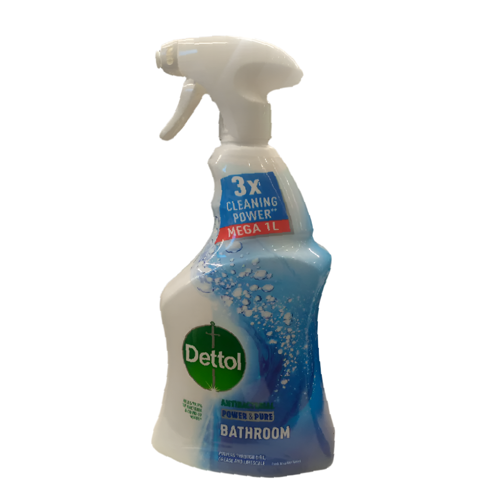 DETTOL BATHROOM CLEANER POWER & PURE ADVANCED 1000 ML – Al-Fatah