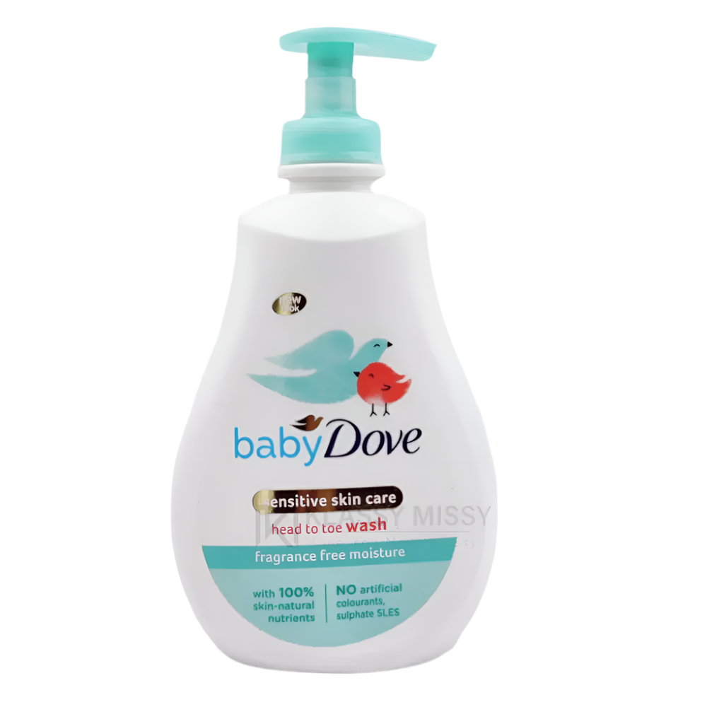 DOVE BABY HEAD TO TOE WASH SENSITIVE MOISTURE 400 ML BASIC