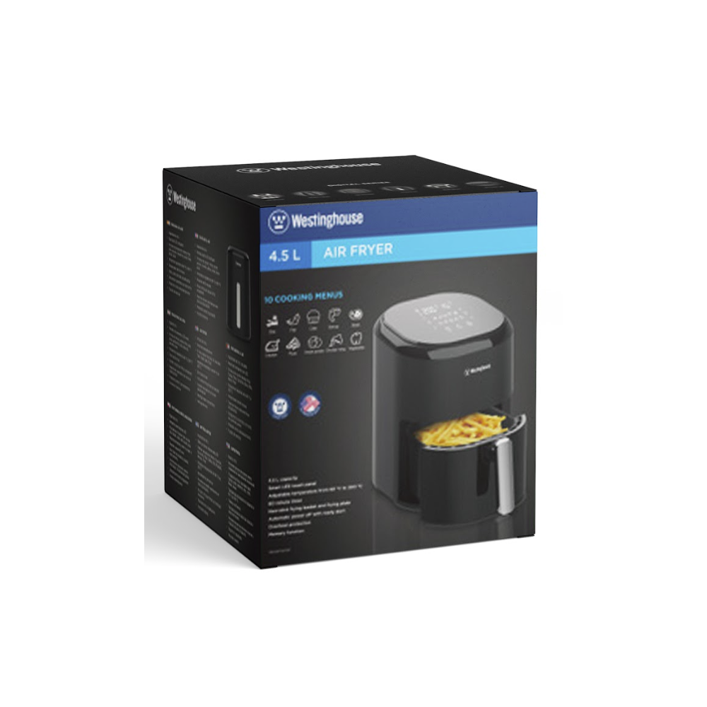 WESTINGHOUSE AIR FRYER DIGITAL 4.5LTR WKAAFG001