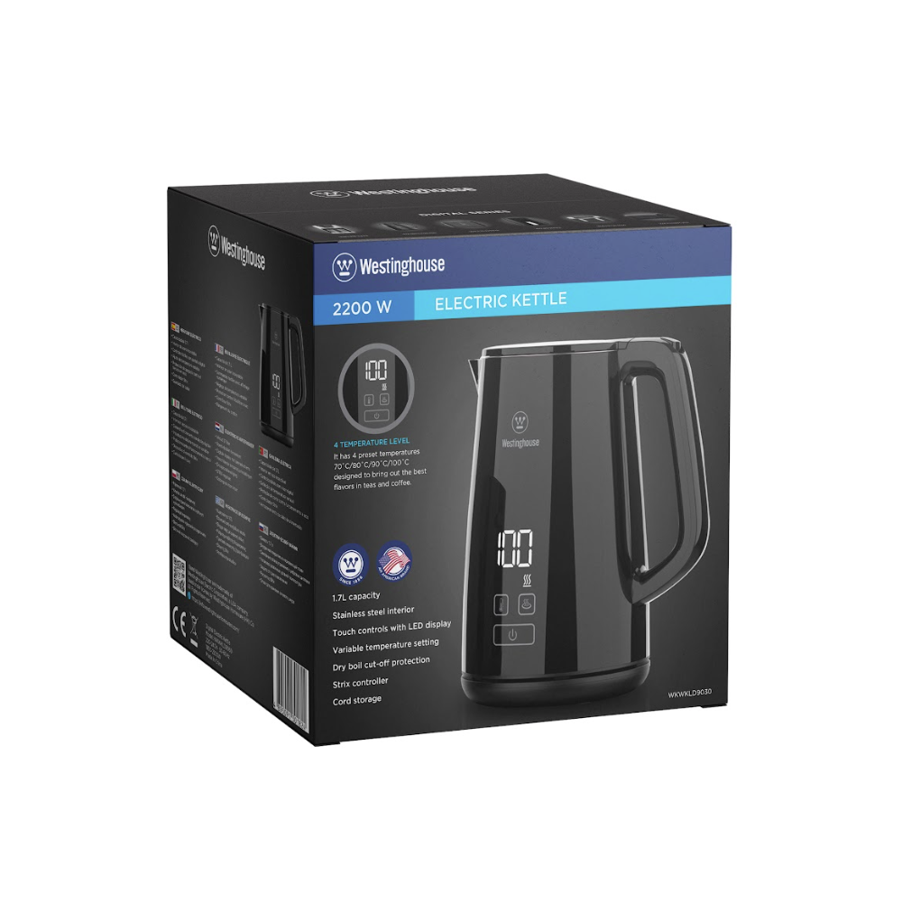WESTINGHOUSE ELECTRIC KETTLE DIGITAL WKWKLD9030