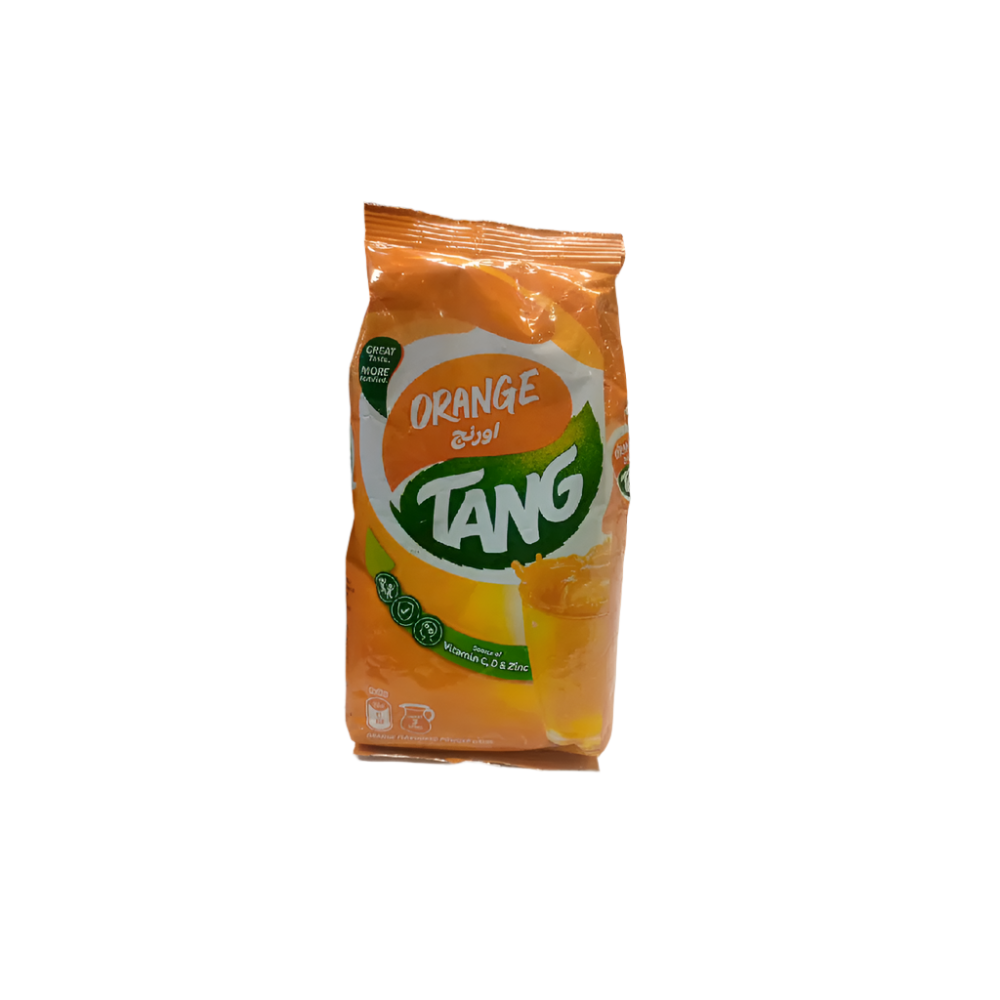 TANG INSTANT POWDER ORANGE POUCH 375 GM