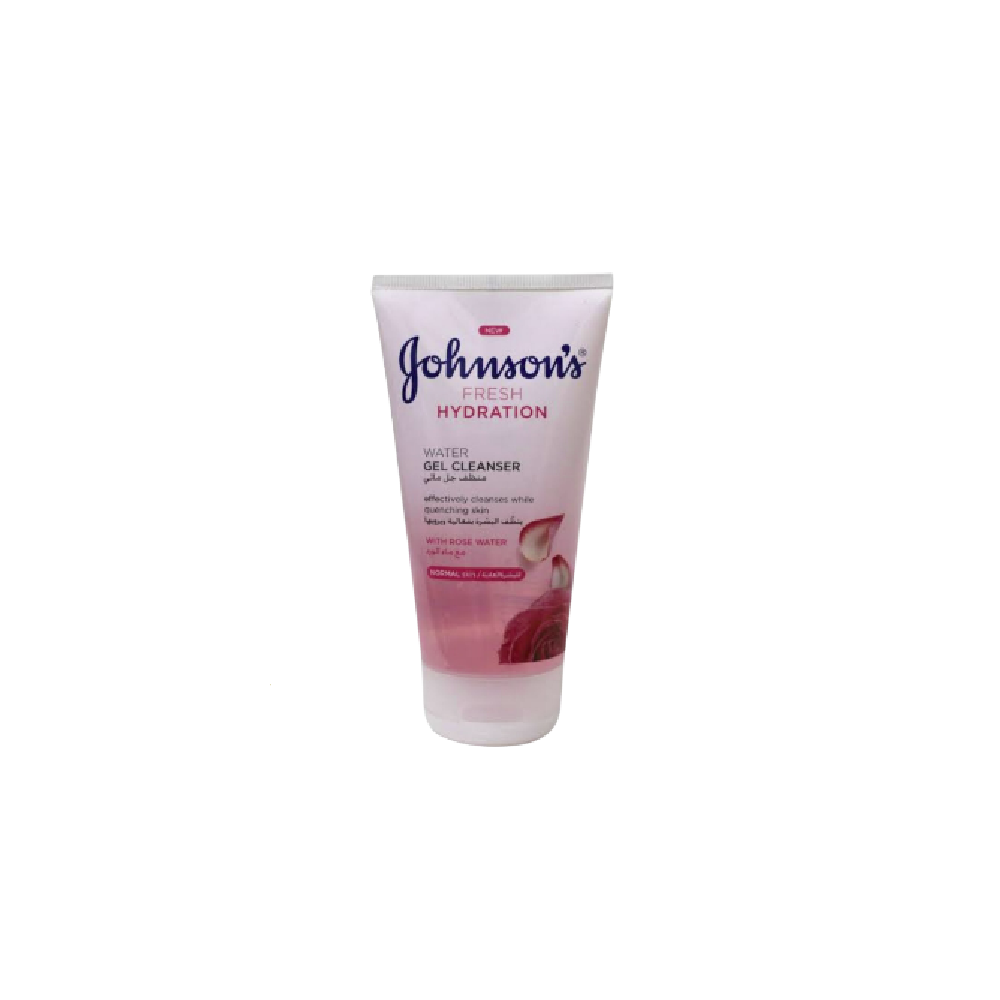 JOHNSONS FACE WASH FRESH HYDRATION WITH ROSE WATER 150 ML