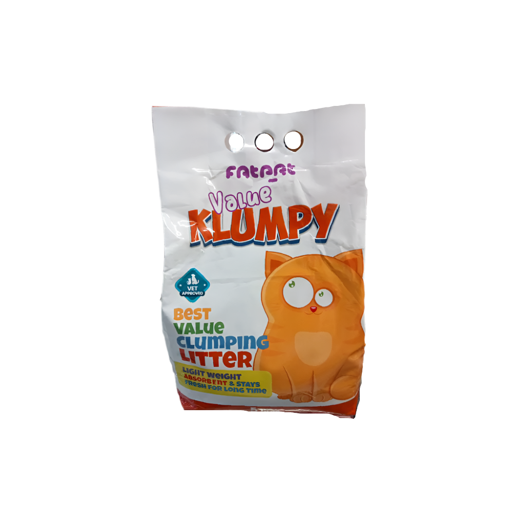 KLUMPY CAT LITTER VALUE CLUMPING 5 LTR