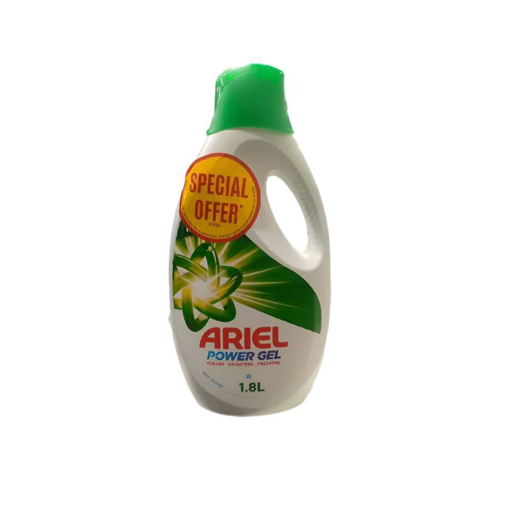 ARIEL WASHING GEL LIQUID ORIGINAL 1.8 LTR