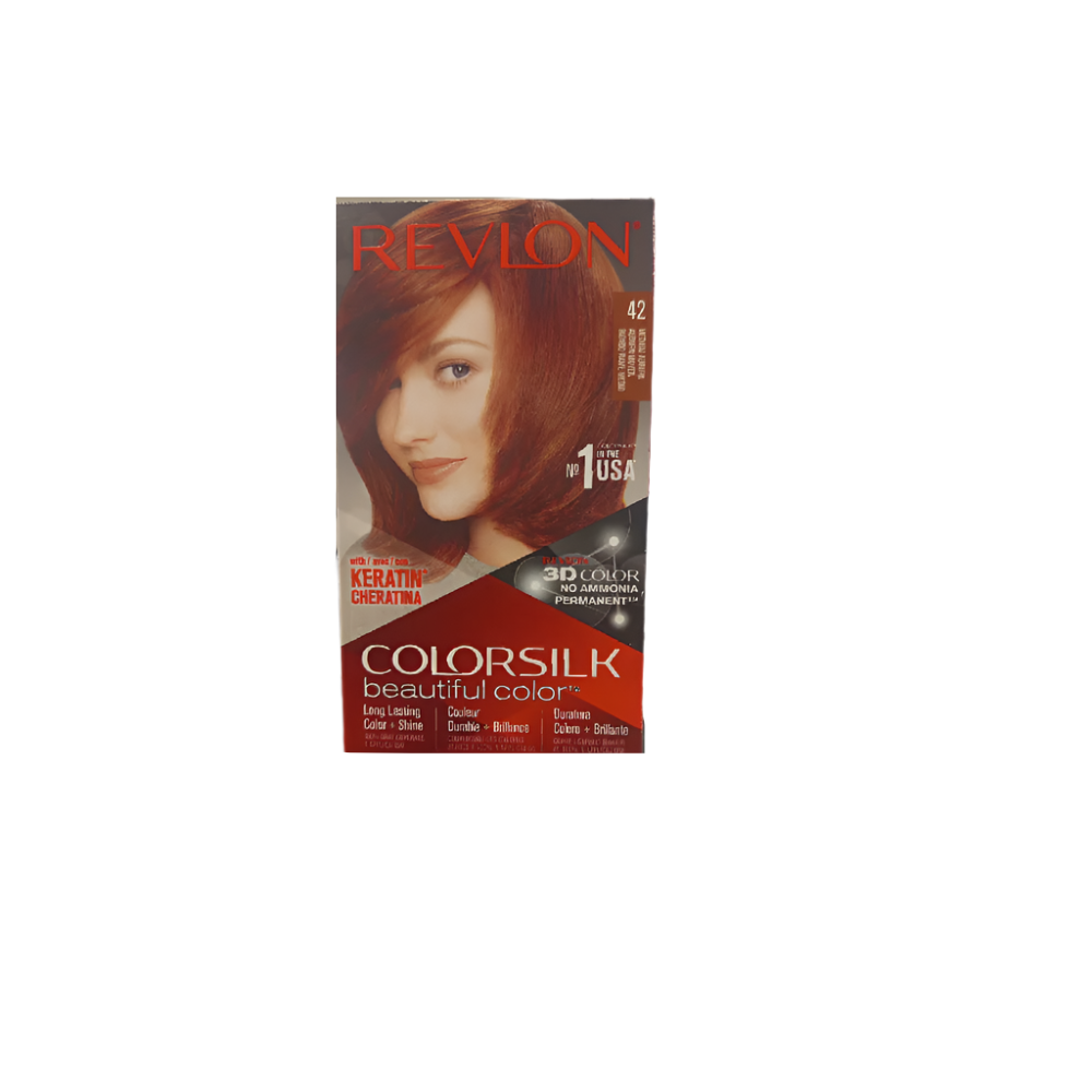 REVLON HAIR COLOR SILK MEDIUM AUBRUN 42
