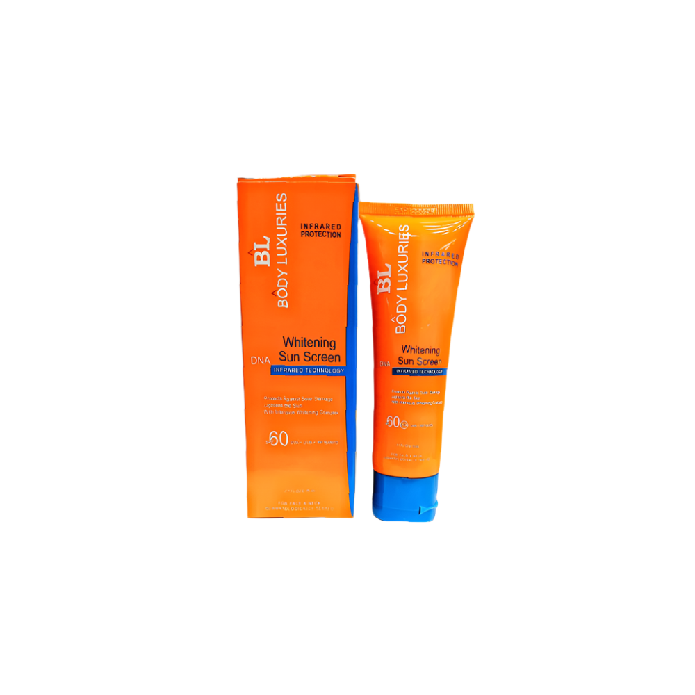 BODY LUXURIES SUN SCREEN WHITENING 75 GM PC
