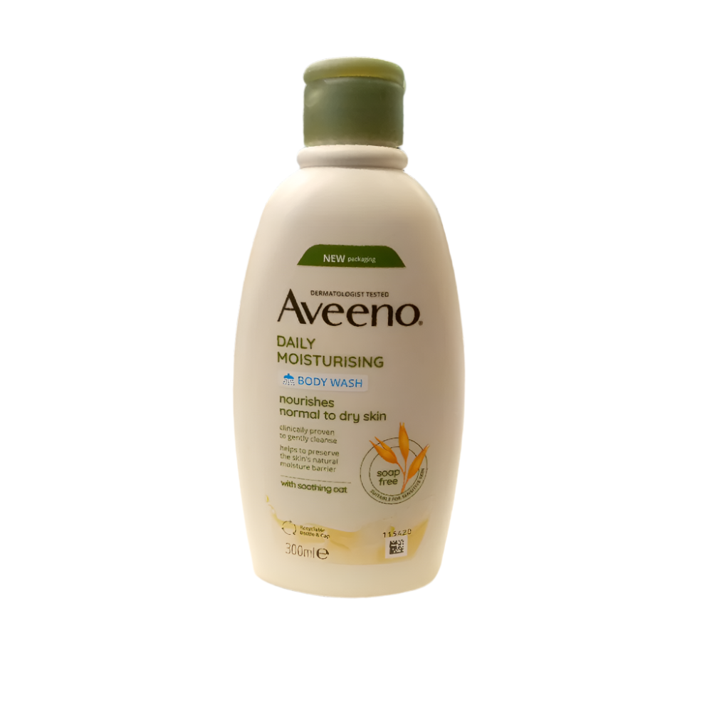 Aveeno Body Wash Daily Moisturising Nourishes 300 Ml