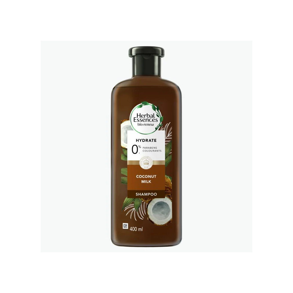 HERBAL ESSENCES SHAMPOO COCONUT MILK HYDRATE 400 ML