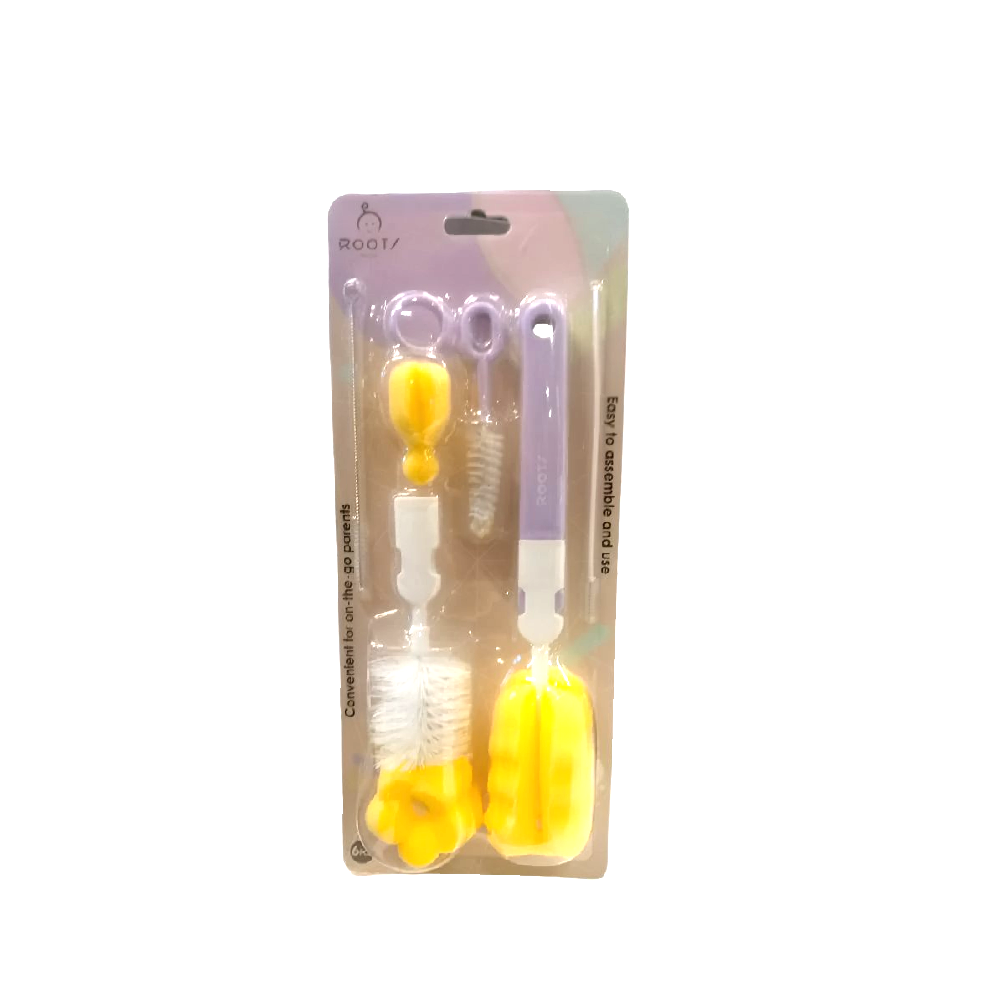 ROOTS NATURAL MULTIPURPOSE CLEANING BRUSH SET P1024