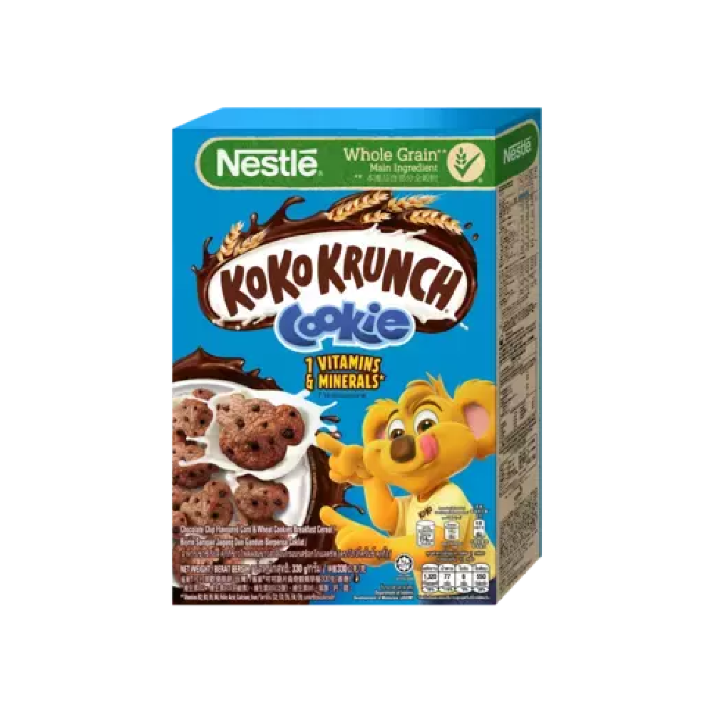 NESTLE KOKO KRUNCH COOKIE CEREAL 330 GM