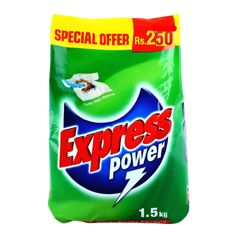 EXPRESS WASHING POWDER POWER 1.5 KG