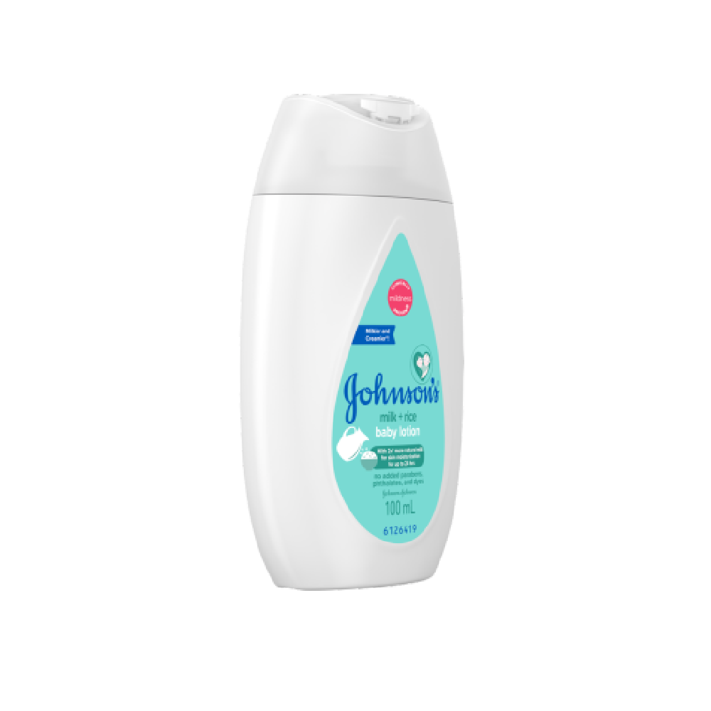 JOHNSON BABY LOTION MILK & RICE 100 ML