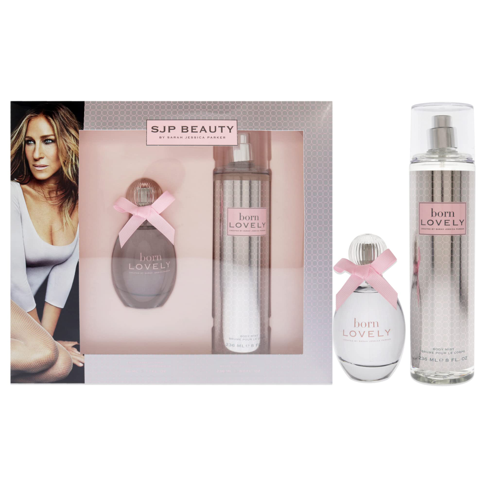 SARAH JESSICA PARKER LOVELY & BORN LOVELY 2PC GIFT SET