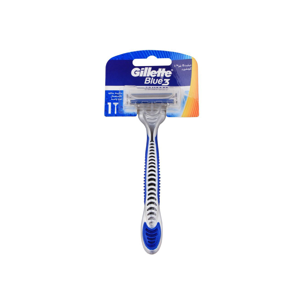 GILLETTE BLUE 3 RAZOR COMFORT 1PC