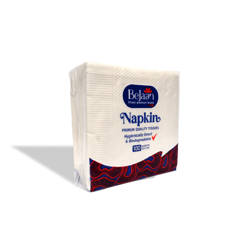 BE JAAN NAPKIN PLAIN 50X2 PLY