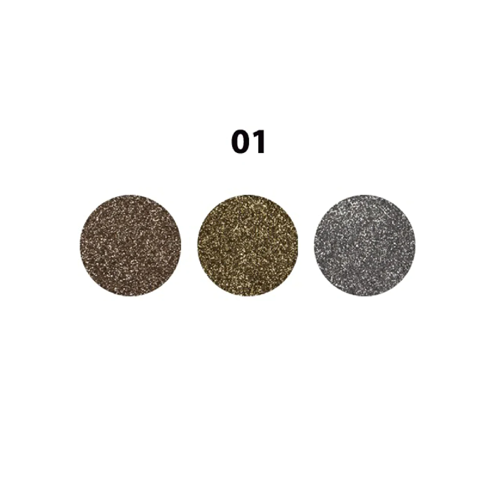 RIVAJ HD PRESSED SPARKLE EYE SHADOW PALETTE 9G