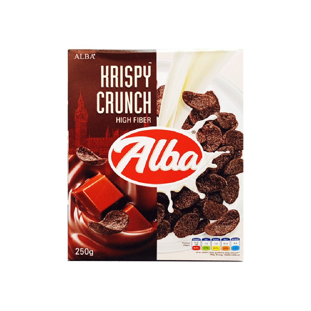 ALBA CEREAL KRISPY CRUNCH 250 GM