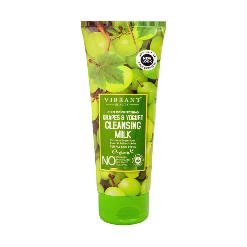 VIBRANT BEAUTY GRAPES & YOGURT CLEANSING MILK 200 ML