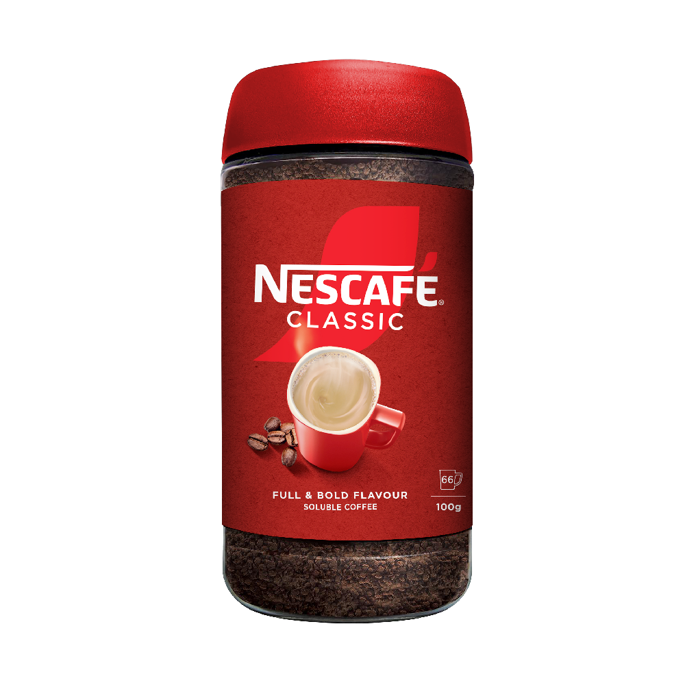 NESCAFE COFFEE CLASSIC ARABICAS ROBUSTA 100 GM BASIC