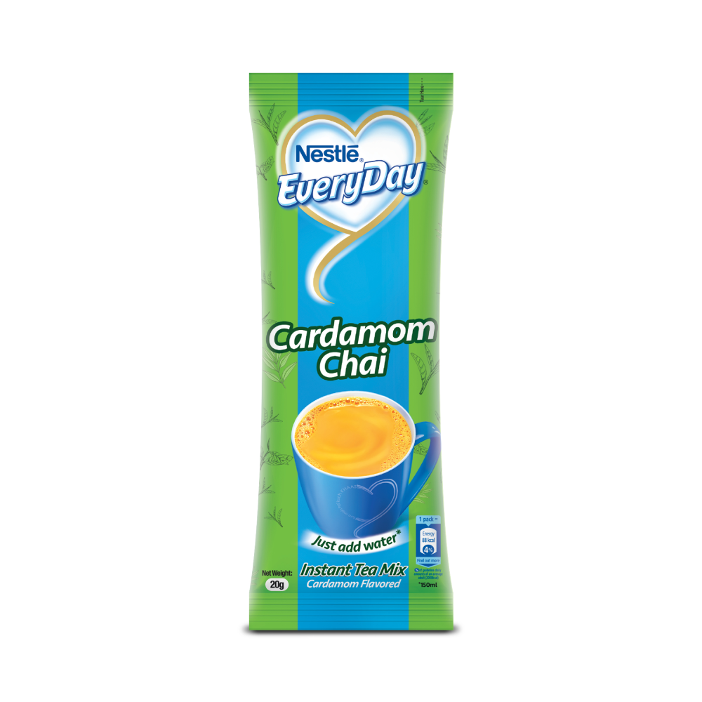NESTLE EVERYDAY MILK POWDER CARDAMOM TEA 3IN1 SACHET 20 GM