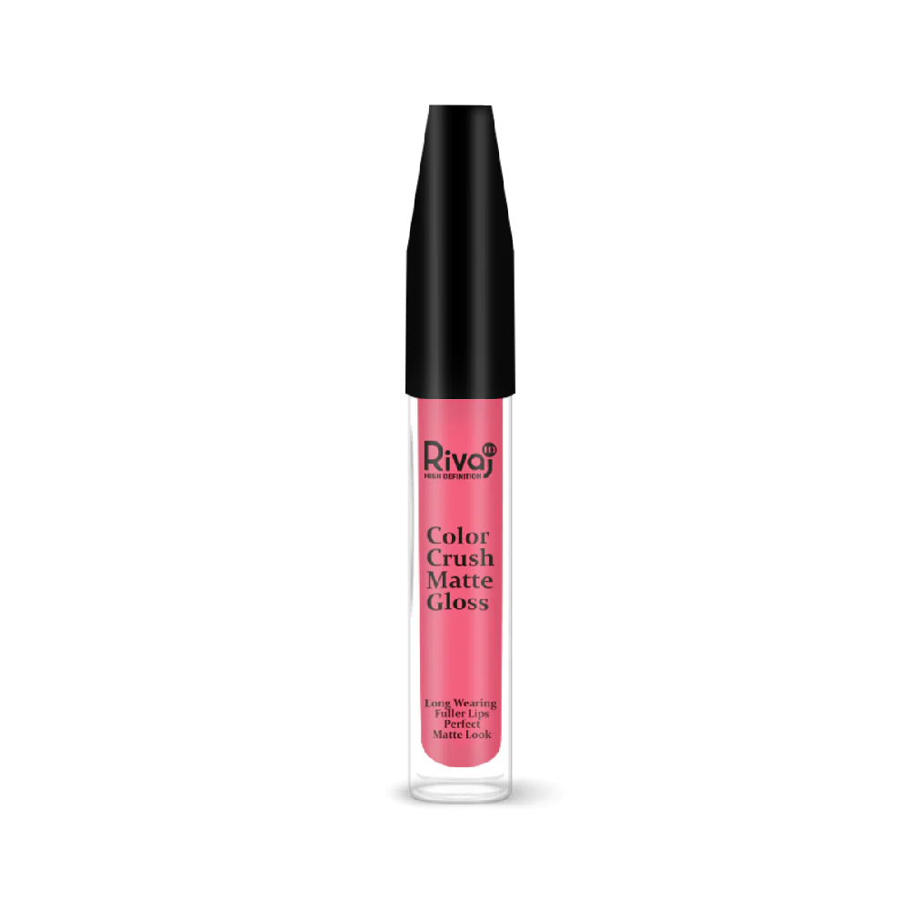 RIVAJ HD COLOR CRUSH MATT LIPGLOSS NO.15