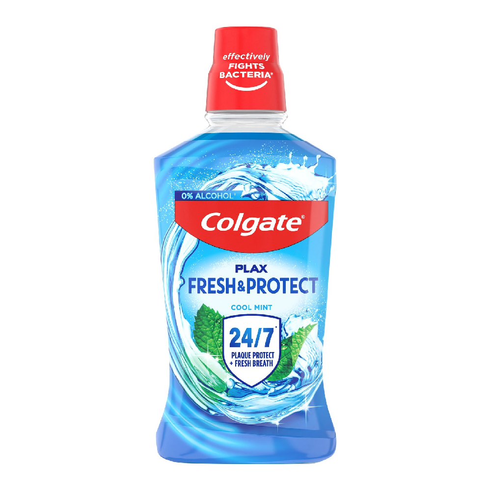 COLGATE MOUTH WASH FRESH & PROTECT COOL MINT PLAX 250 ML