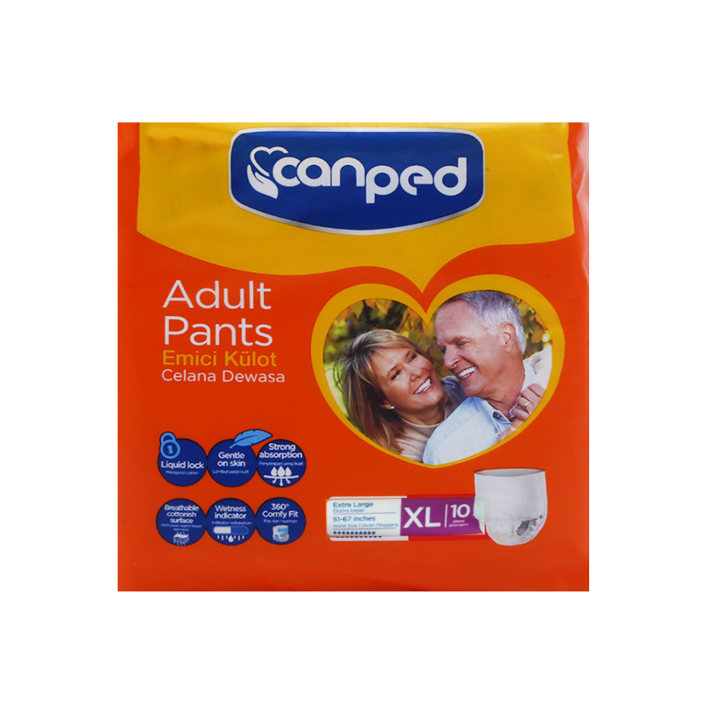 CANPED EMICI KULOT ADULT PANTS DIAPER XL 10PC
