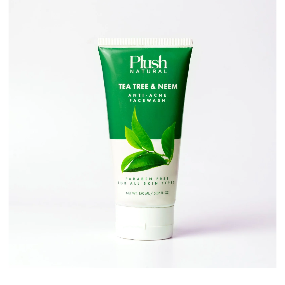 PLUSH NATURAL TEA TREE FACE WASH