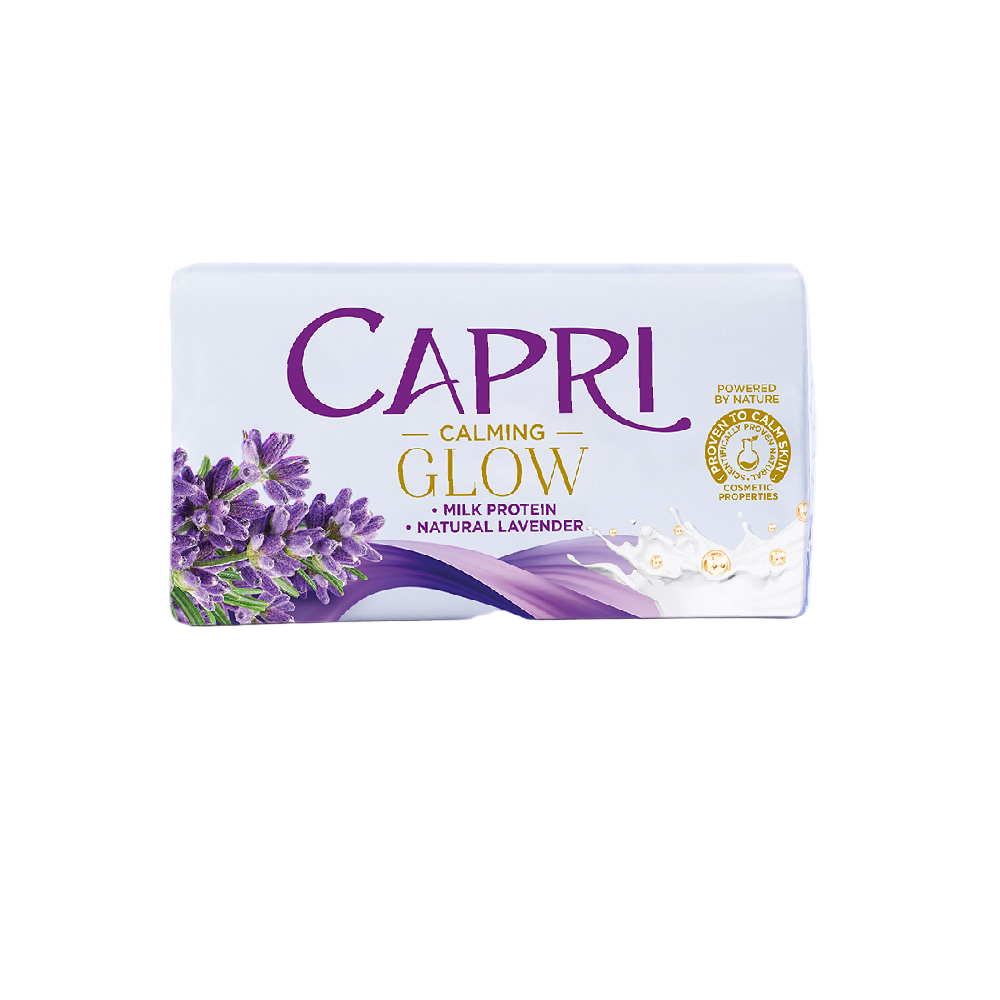 CAPRI SOAP MILK PROTINE & NATURAL LAVENDER 130 GM
