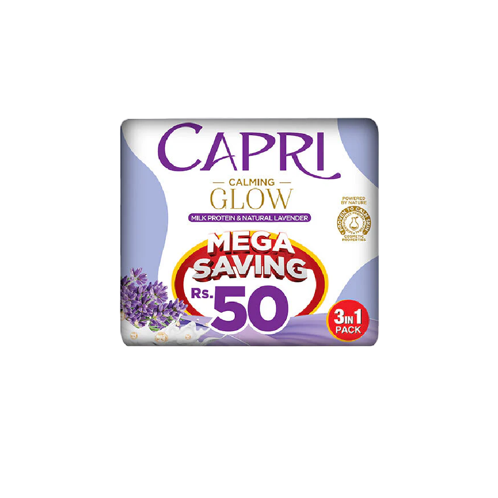 CAPRI MOISTURING VELVET ORCHID SOAP 3IN13X150 GM