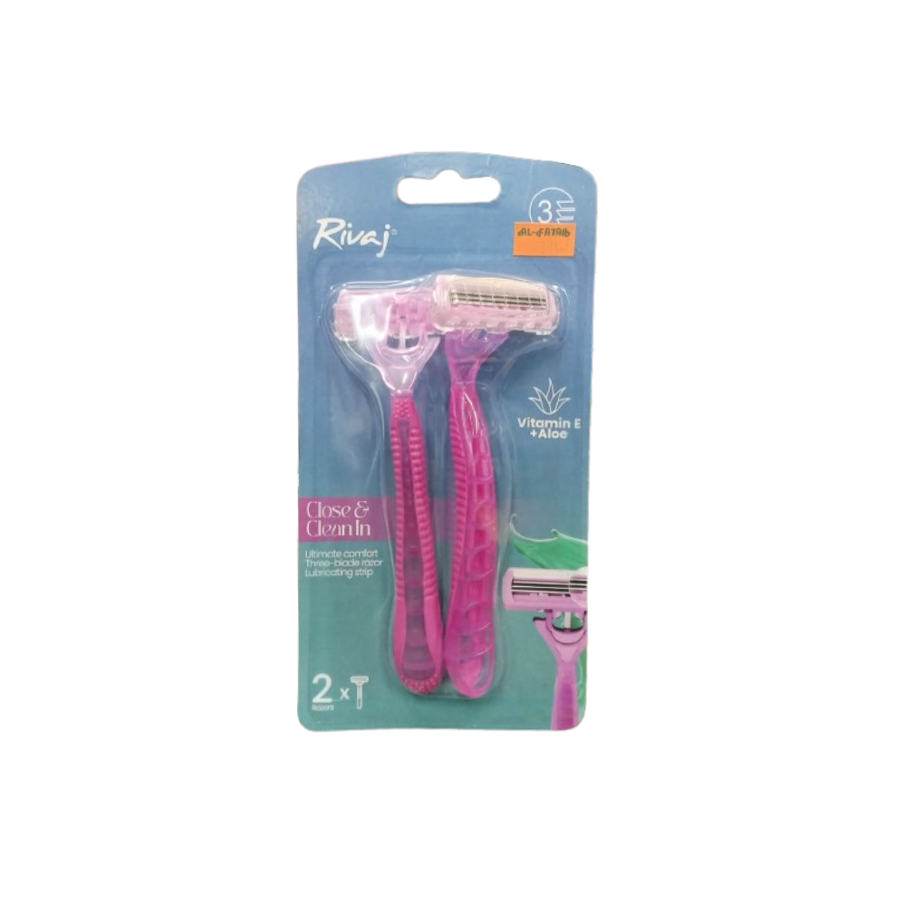 RIVAJ 2'S CLOSE & CLEAN RAZOR