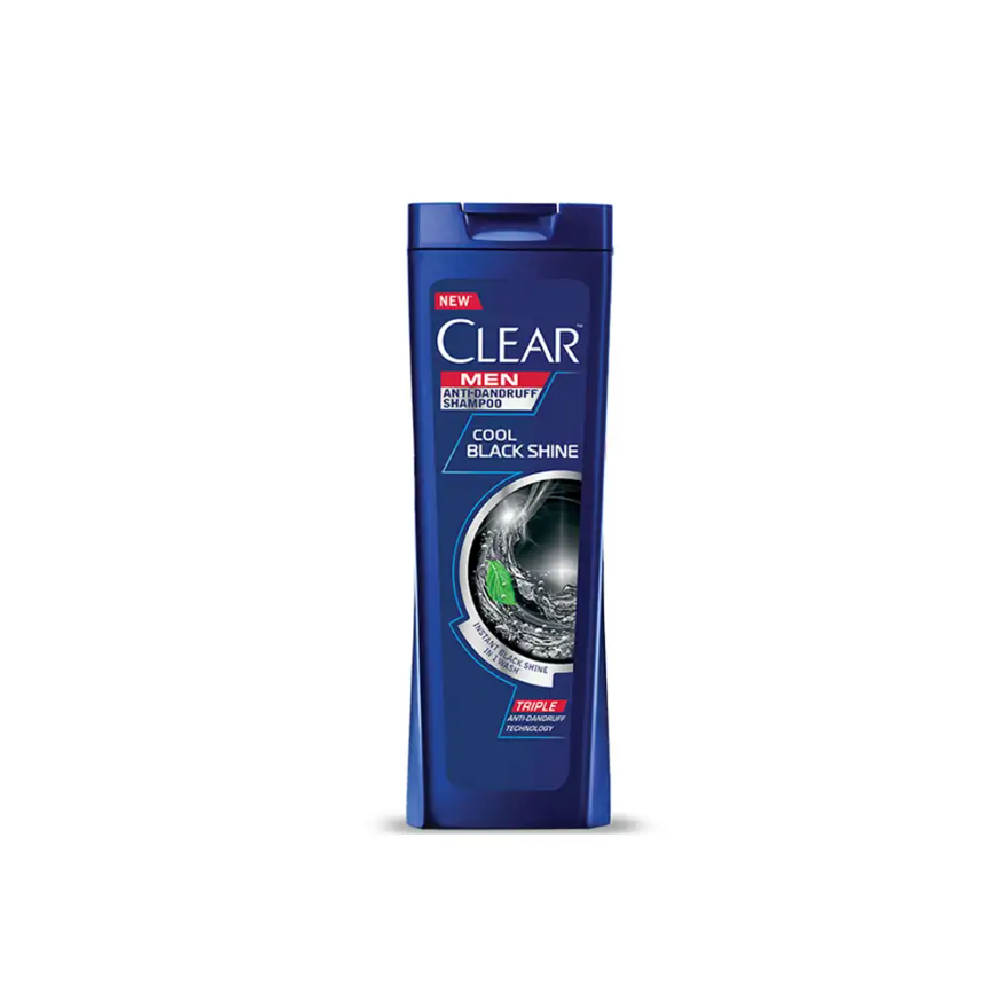 CLEAR SHAMPOO ANTI DANDRUFF COOL BLACK SHINE 185 ML