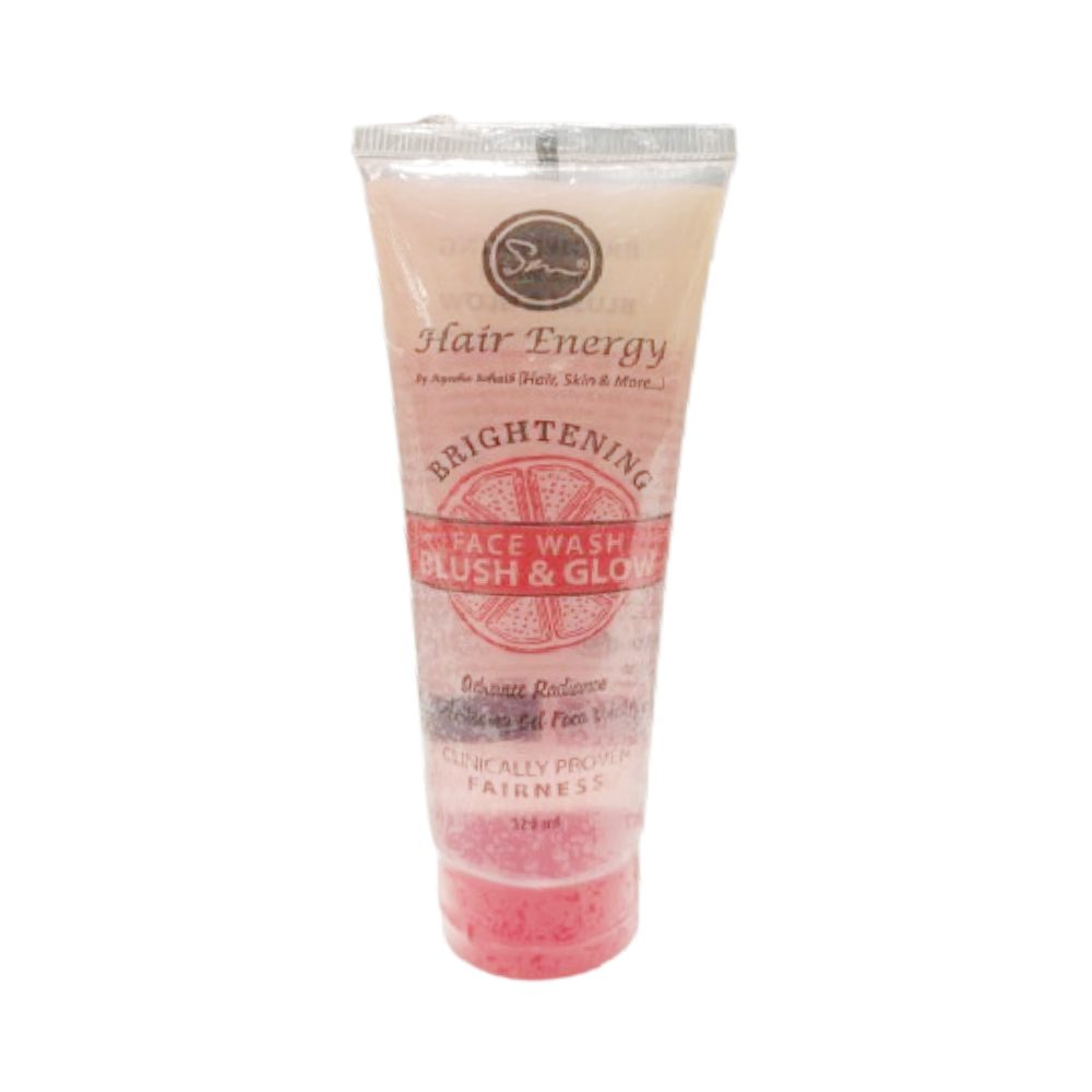 Hair Energy Brightening Face Wash Blush & Glow 120 Ml