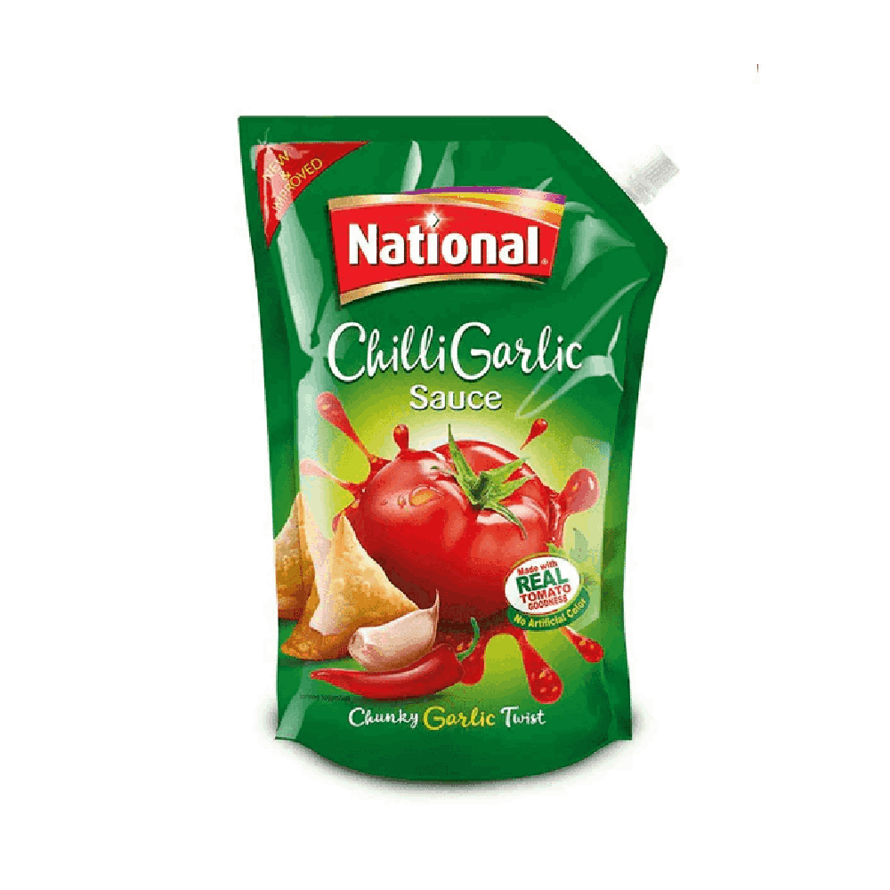 NATIONAL CHILLI GARLIC SAUCE CP 800 GM