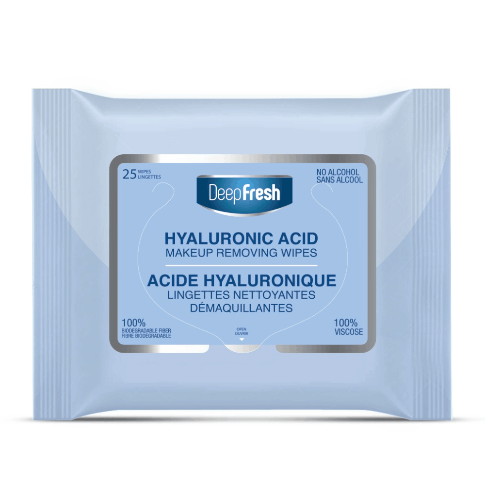 DEEP FRESH CLEANSING MAKEUP WIPES 25PCS