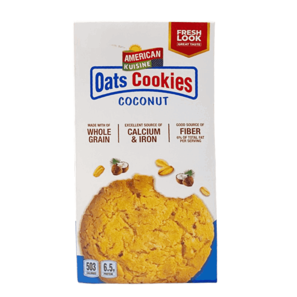 AMERICAN KUISINE OATS COOKIES COCONUT 176GM