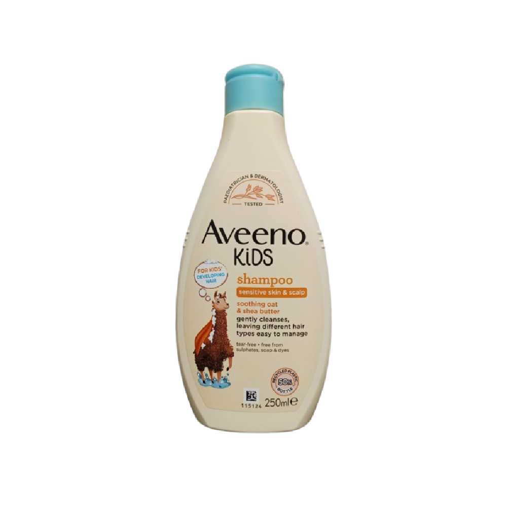 Aveeno kids shampoo soothing oat shea butter 250 ml