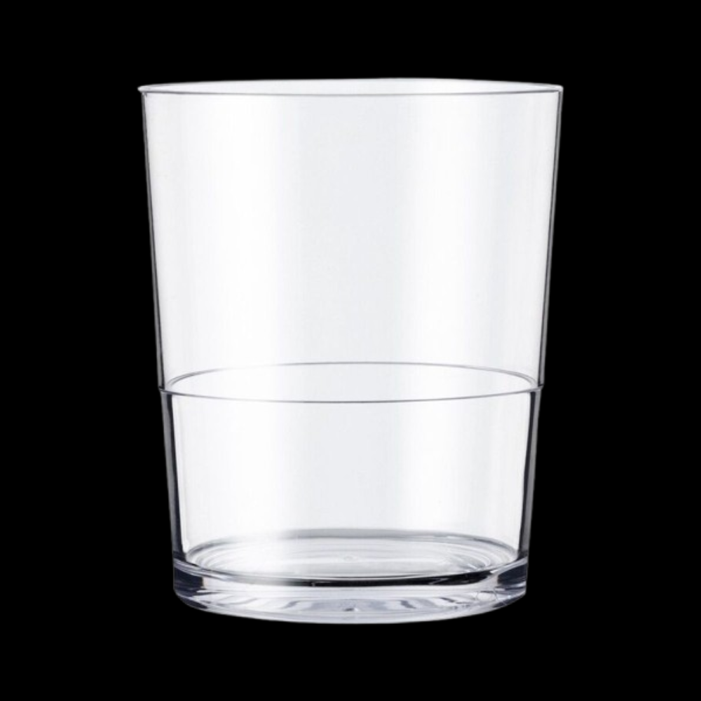 GLASS ACRYLIC KJ25 PLAIN (Pack 6)
