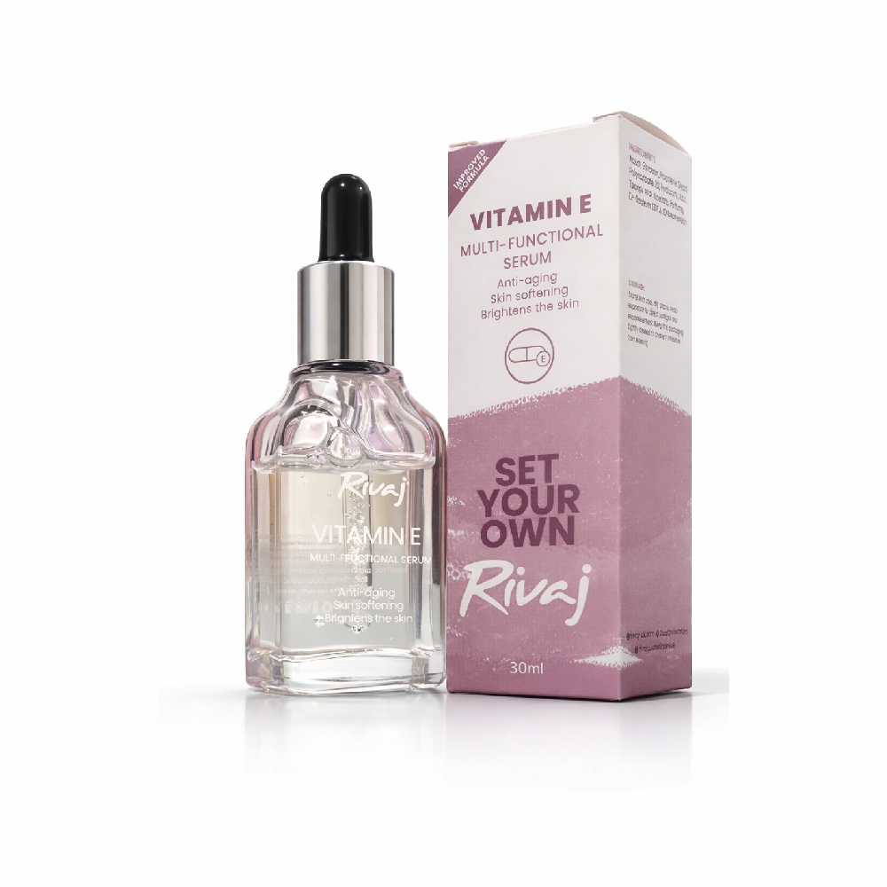 RIVAJ FACE SERUM VITAMIN E MULTIFUNCTION 30ML