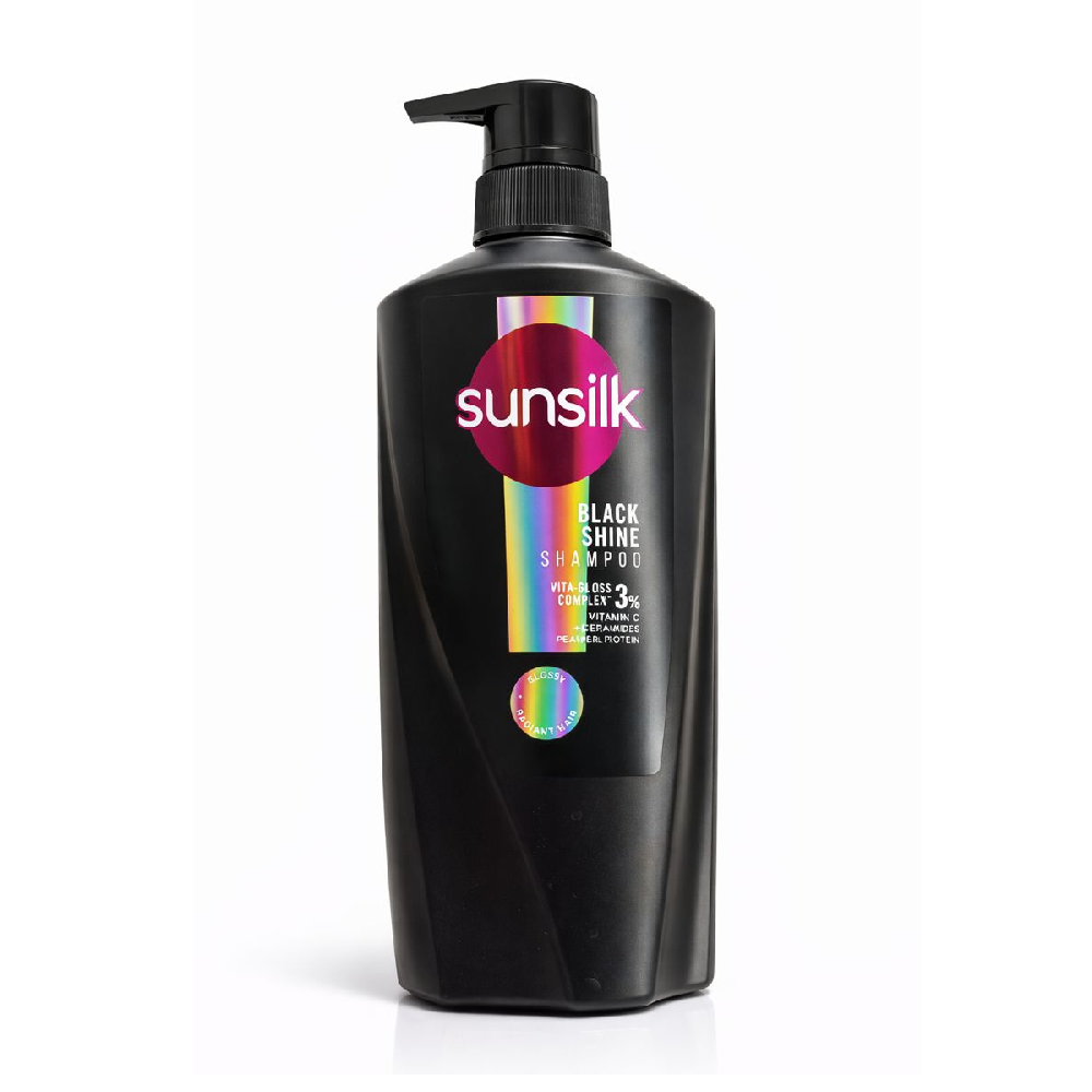 SUNSILK SHAMPOO BLACK SHINE 660 ML