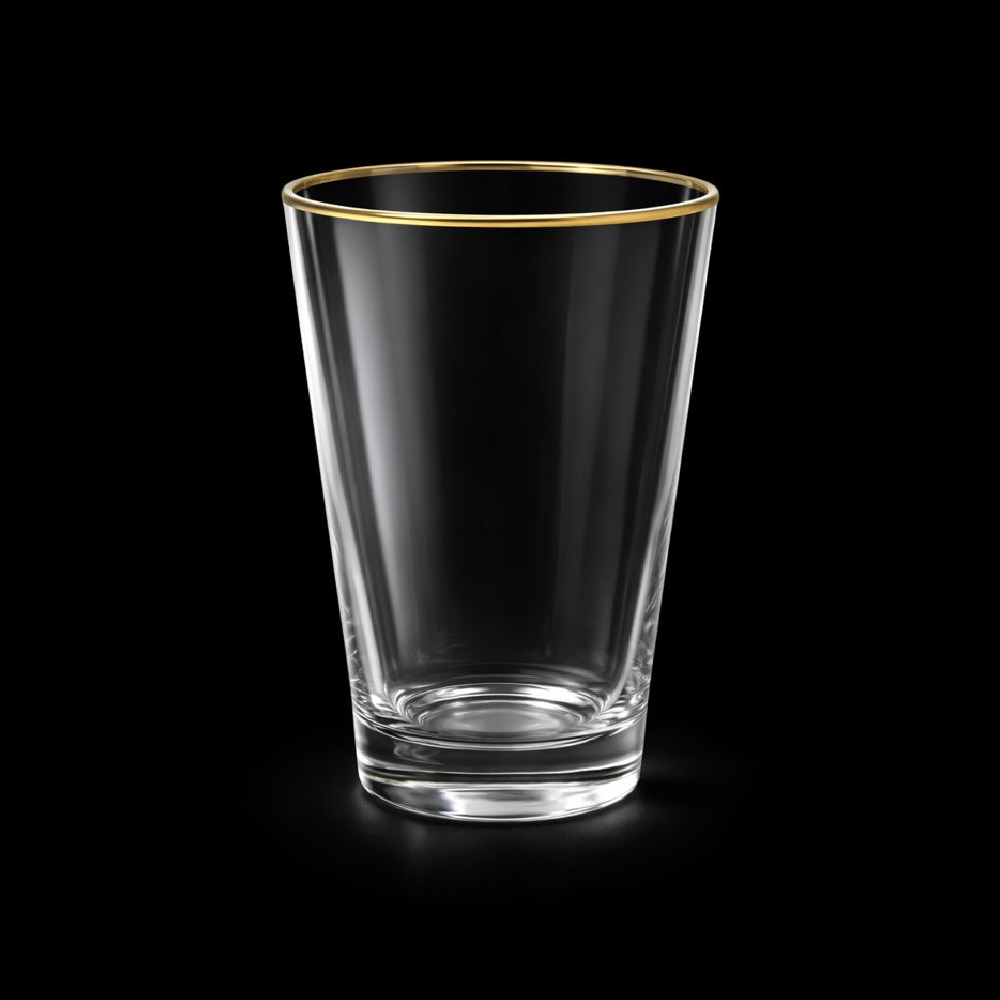GLASS OCEAN STUDIO HI-BALL GOLDEN 16115 (Pack 6)