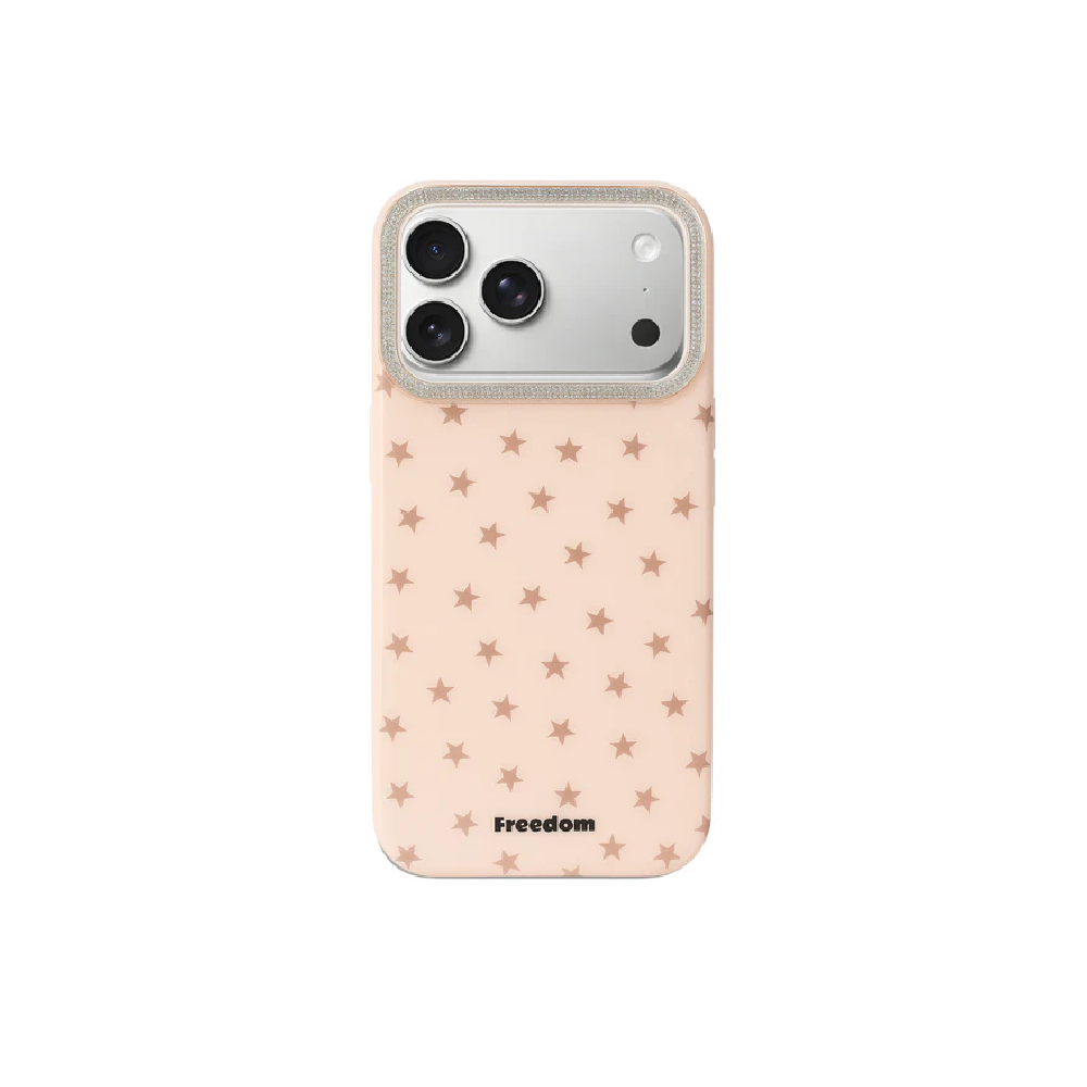 iPhone 17 Pro Bow & Star Printed Case