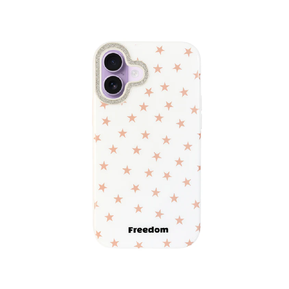 iPhone 17 Bow & Star Printed Case