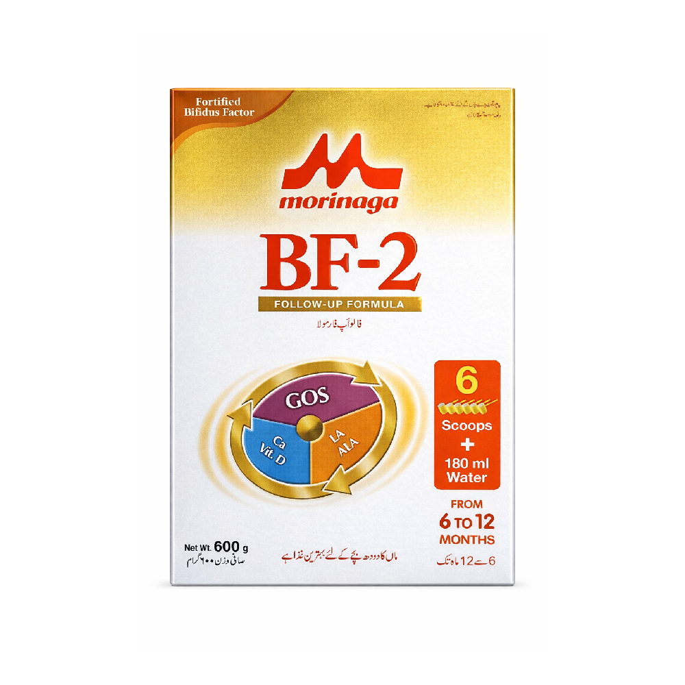 MORINAGA BF2 FOLLOWUP FORMULA FROM 6-12 MONTHS 600 GM