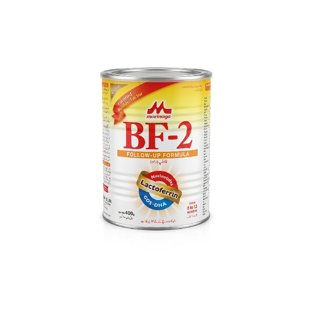 MORINAGA BF-2 FOLLOW UP FORMULA TIN 400 GM