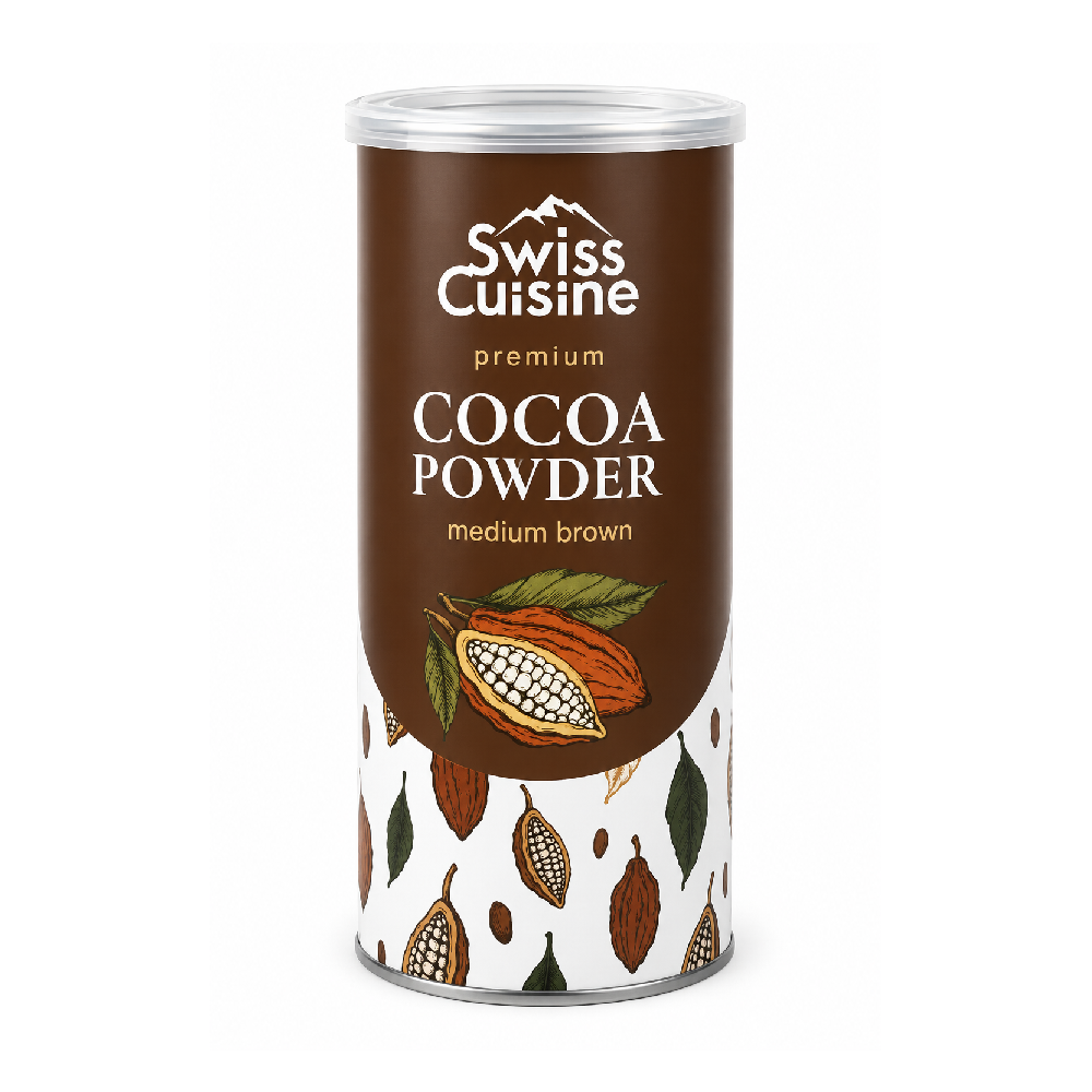 SWISSCUISINE MEDIUM  BROWN COCOA POWDER  250GMS